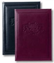 Junior Executive Custom Leather Binders